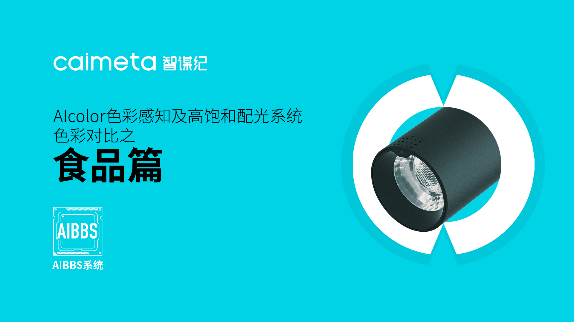 智谋纪AI射灯——食品篇